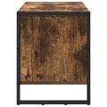 vidaXL Skriňa na topánky 60 x 35 x 44 cm Kompozitné drevo Dymová dub