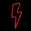 Neon LED svetlo BOLT červený Bat + USB FLNE06 Forever Light