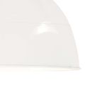 vidaXL Industriálna vintage závesná lampa 25 W, biela 31 cm E27