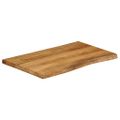 vidaXL Stolová doska 80x60x2,5 cm živý okraj masívne mango