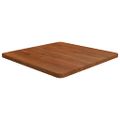 vidaXL Štvorcová stolová doska tmavohnedá 60x60x2,5 cm lakovaný dub