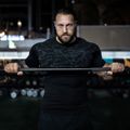 Seamless tričko Static Black - GymBeam, veľkosť L