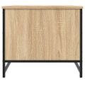 vidaXL Konferenčný stolík dub sonoma 85,5x51x45 cm kompozitné drevo