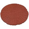 vidaXL Kameň na schodíky 6 ks Červená Ø 45 x 1,8 cm Guma