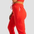 Dámske tepláky Limitless Hot Red - GymBeam, veľkosť XXL, veľkosť oblečenia XXL