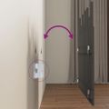 vidaXL Nástenné čelo postele sivé 108x3x80 cm masívna borovica
