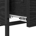 vidaXL Konferenčný stolík Čierny dub 100 x 51 x 45 cm Kompozitné drevo