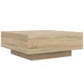 vidaXL Konferenčný stolík dub sonoma 80x80x31 cm drevotrieska