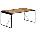 vidaXL Jedálenský stôl 180x90x76 cm surové masívne mangovníkové drevo