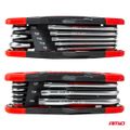 Torx kľúče, skladacie, 8ks, CRV AMiO-04789
