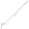vidaXL Káblový rozvod 20x10 mm 30 m PVC