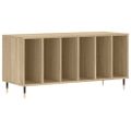 vidaXL Skrinka na platne dub sonoma 100x38x48 cm kompozitné drevo