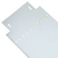 vidaxl Plot okolo trávnika 100 x 20 x 0.07 cm Pozinkovaná oceľ