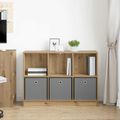 vidaXL Servírovacia skriňa Remeselný dub 102 x 32 x 73,5 cm