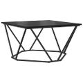 vidaXL Konferenčný stolík Čierny dub 80 x 80 x 45 cm