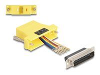D-Sub 25 pin male to RJ45 female Assembl