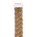 vidaXL Jutové lano 5 m dlhé 36 mm hrubé