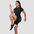 Dámske bežecké šortky 2in1 Pulse Black - GymBeam, veľkosť S, veľkosť oblečenia S