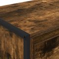 vidaXL TV skrinka 100 x 36 x 49,5 cm Dymová dub Kompozitné drevo