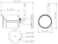 Dahua IPC-HFW1230DS-SAW 2M IP WiFi sieťová kamera Bullet, 2,8 mm, 30m Dahua IPC-HFW1230DS-SAW 2M IP WiFi síťová kamera Bullet, 2,8 mm, 30m