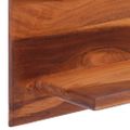 vidaXL Nástenné police 2 ks 112x20x26 cm masívna akácia