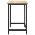 vidaXL stôl Sonoma dub 100 x 50 x 76,5 cm Inžinierske drevo a oceľ