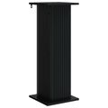 vidaXL Stojan na rastliny 2 ks Čierna 30,5 x 30 x 80,5 cm