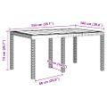 vidaXL Záhradný jedálenský set 5 ks Svetlosivá Polt ratan