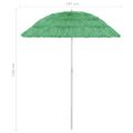 vidaXL Plážový slnečník Hawaii, zelený 180 cm
