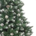 vidaXL Umelý vianočný stromček Zelená 150 cm PVC, plast a oceľ