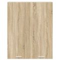 vidaXL Závesná skrinka Sonoma dub 80 x 31 x 100 cm Kompozitné drevo