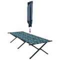 vidaXL Skladacia kempingová posteľ List Les 210 x 80 x 46 cm