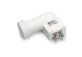 OPTICUM LNB Robust QUAD 0,1dB, konektory F OPTICUM LNB Robust QUAD 0,1dB  Gold konektory F