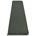 vidaXL Nafukovací matrac 66x200 cm tmavozelený