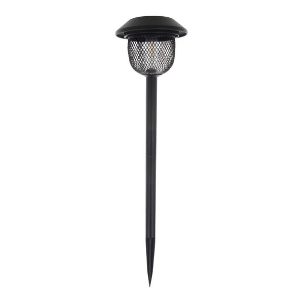 Solárna LED lampa Forever Light so stĺpikom SUNARI FLS-30 čierna