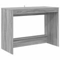 vidaXL Postelový stôl Sivý Sonoma Kompozitné drevo 100 x 45 x 75 cm