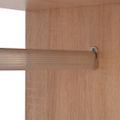vidaXL Šatník z kompozitného dreva 106x36,5x192 cm béžový