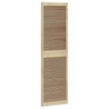 vidaXL Skříňové dvere s dverami 4 ks Prírodná 201 x 2,1 x 59,5 cm