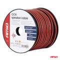 Vodič reproduktora dvojžilový CCA 2x2,5mm2 50m 12,5A AMiO-04460