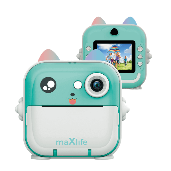 Maxlife MXPC-100 Blue prenosná tlačiareň, aplikácia, termopapier, modrá (OEM0200587)