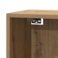 vidaXL TV skrinka dub artisan 30,5x30x110 cm kompozitné drevo