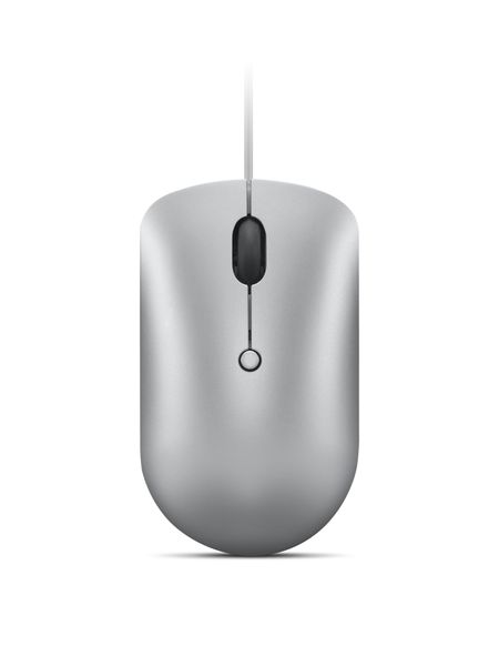 Lenovo 540/Cestová/Optická/2 400 DPI/Drôtová USB-C/Sivá