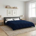 vidaXL Zimný prehoz 220 x 240 cm Zima Mikrovlákno (100% polyester)