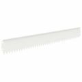 vidaXL Obrubník trávnika 10 ks 103 x 15 cm Oceľ Biela