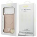 Puzdro Guess Case Triangle Logo Magsafe pre iPhone 17 Pro Max ružové