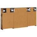 vidaXL Set kabinetov do kúpeľne 3 ks 100 x 10,5 x 50 cm