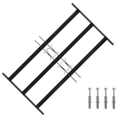 vidaXL Mriežka okna 75.5 x 45 cm Oceľ s práškovou povrchovou úpravou