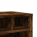 vidaXL Stojan na tlačiareň dymový dub 40x32x22,5 cm kompozitné drevo