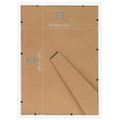 vidaXL Fotorámiky na stenu alebo stôl 3 ks biele 59,4x84 cm MDF