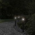 vidaXL Vonkajšia stojaca lampa čierna 60 cm nehrdzavejúca oceľ